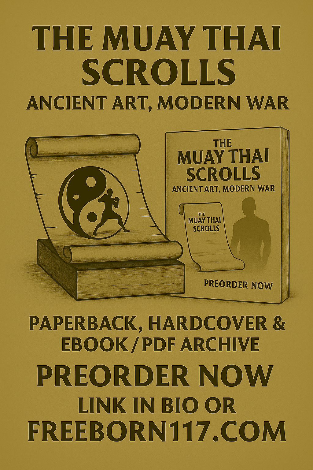 📜The Muay Thai Stoic Scrolls – Archive + Book