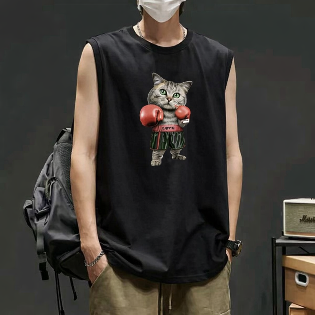 Soft Paws, Heavy Hands. Tank Top