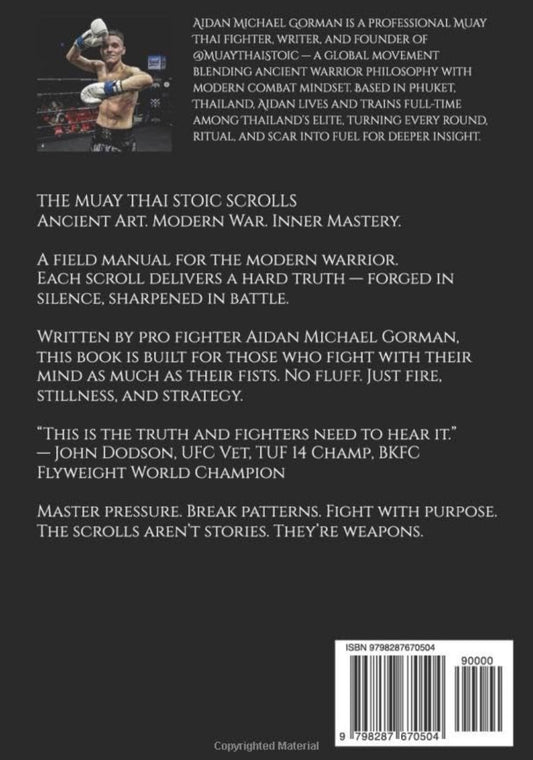 📜The Muay Thai Stoic Scrolls – Archive + Book