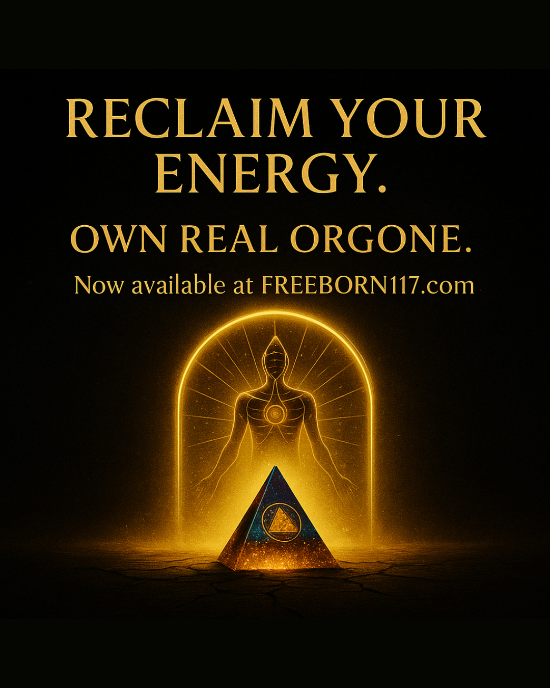 Orgonite Energy Pyramid – 5cm Natural Crystal Generator for Healing, Meditation & Home Harmony