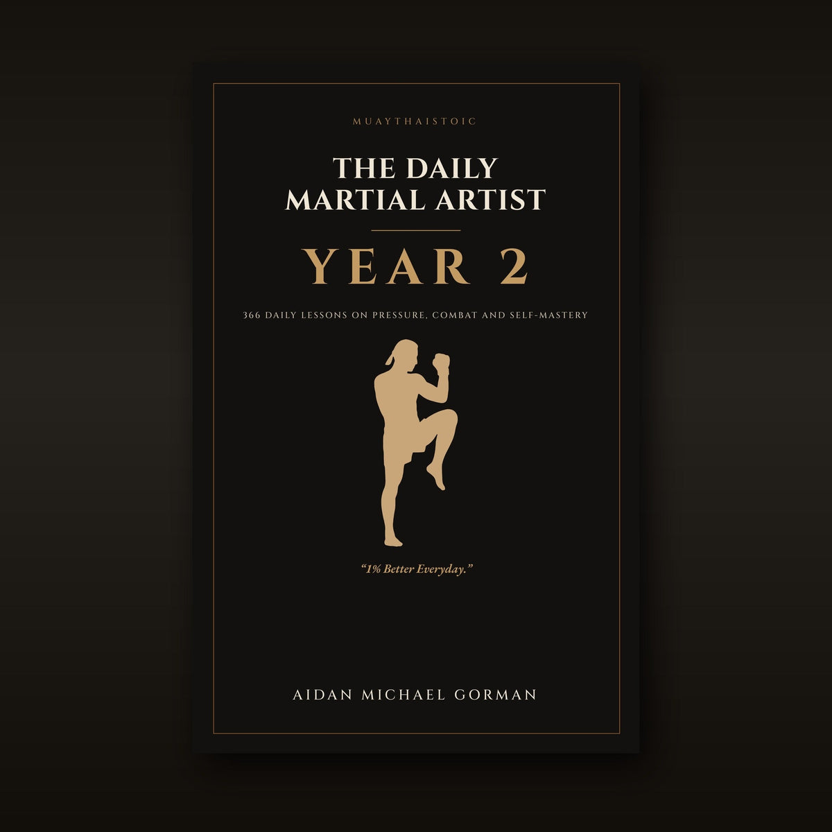 The Daily Martial Artist: Year 2 book cover by Aidan Michael Gorman