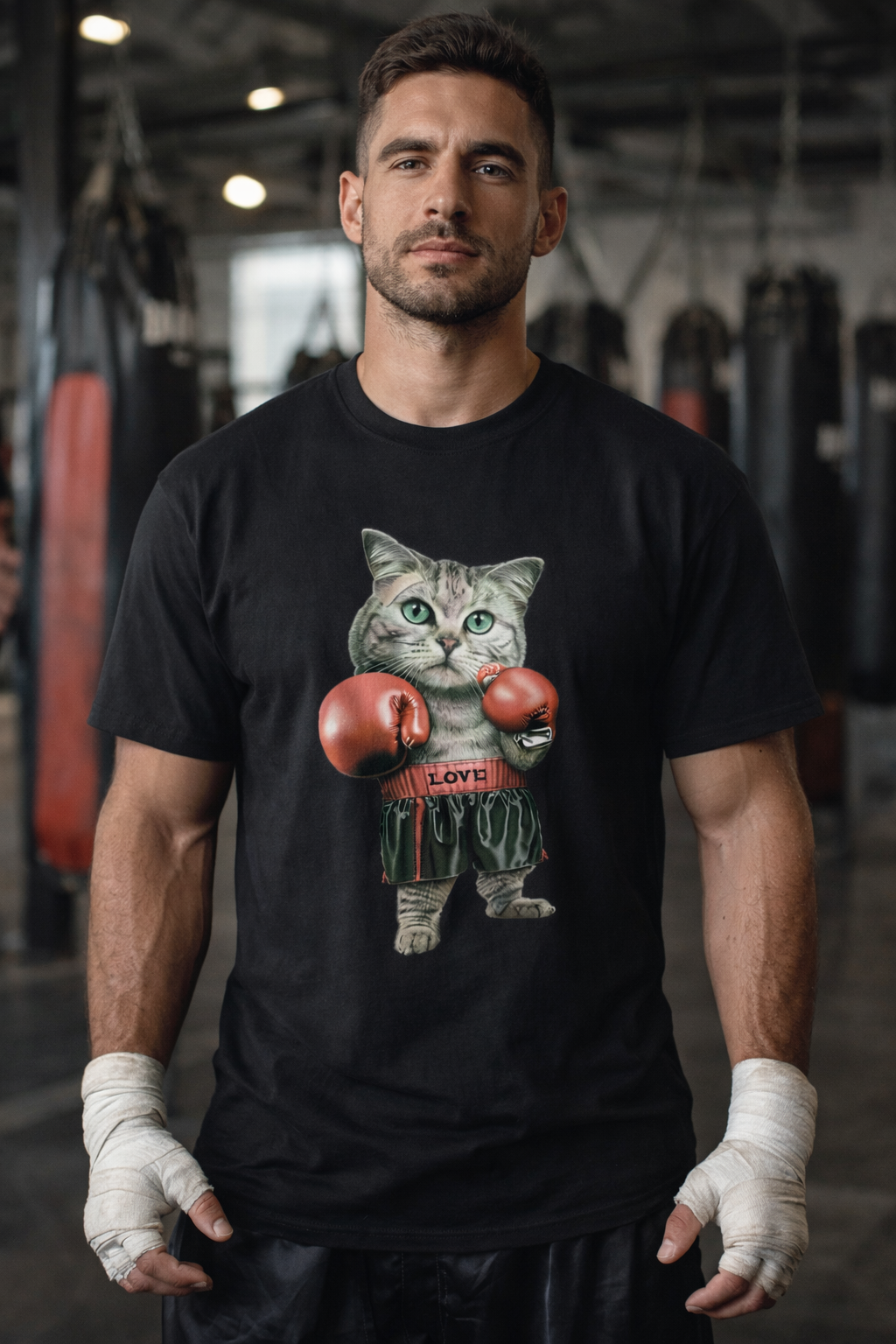 Soft Paws, Heavy Hands. Tee