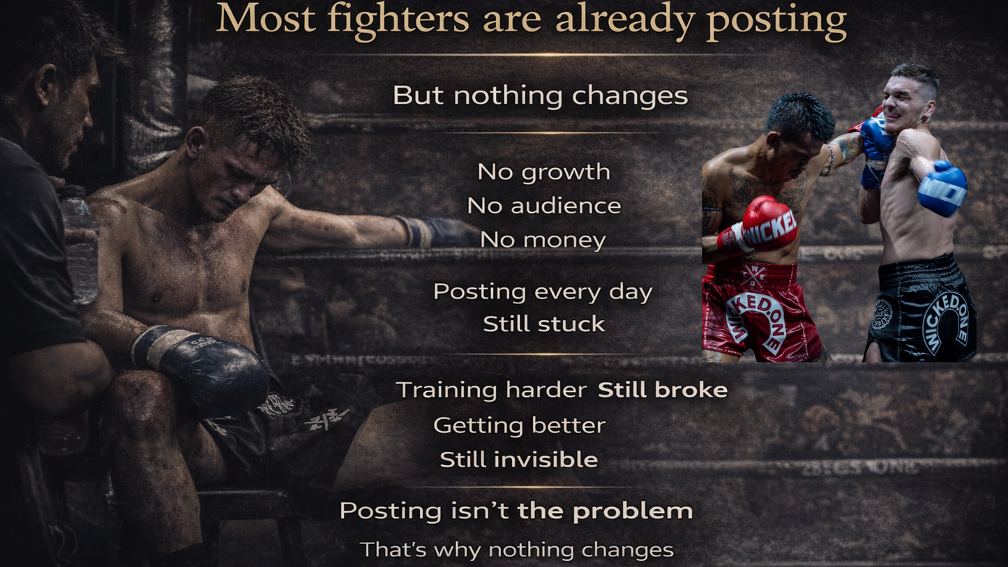 The Fighter Freedom System | 1:1 Social Media Growth & Monetization Program