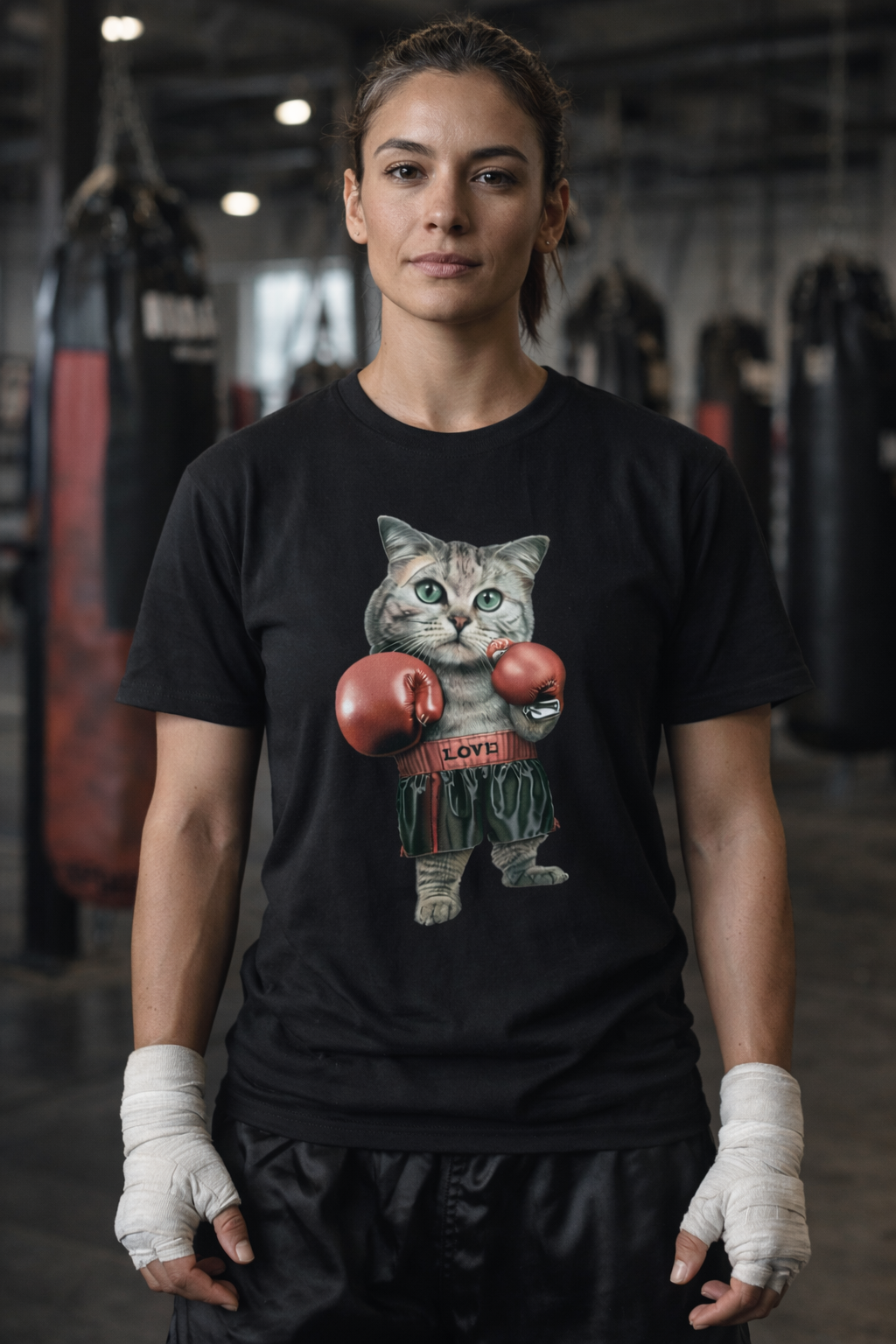 Soft Paws, Heavy Hands. Tee