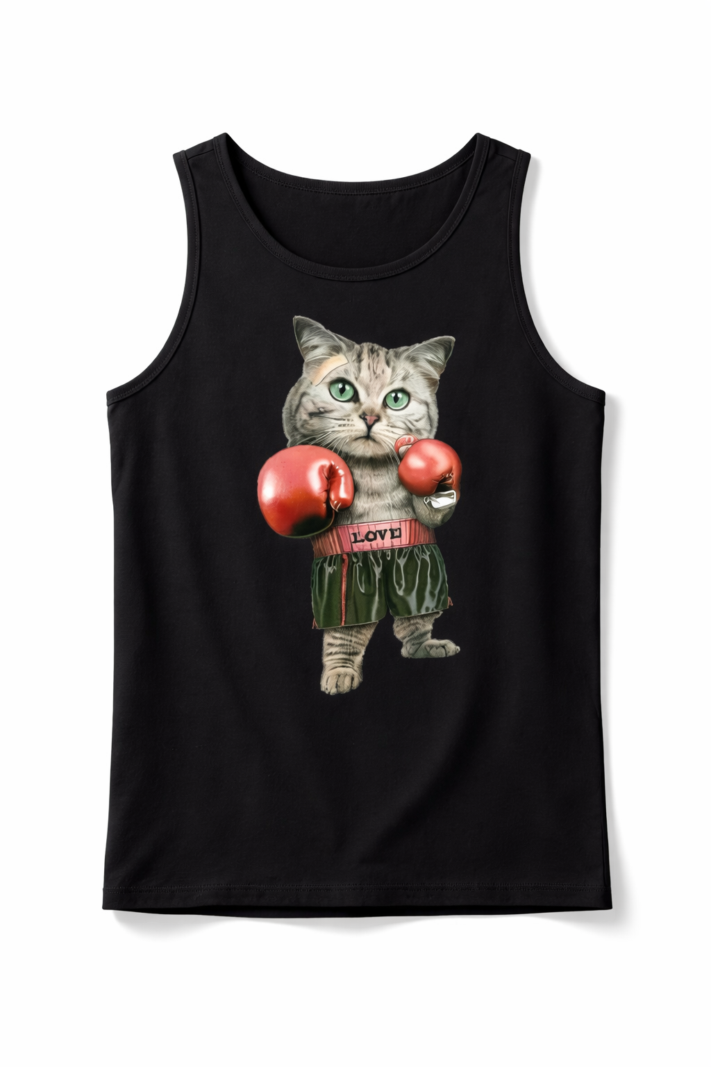 Soft Paws, Heavy Hands. Tank Top