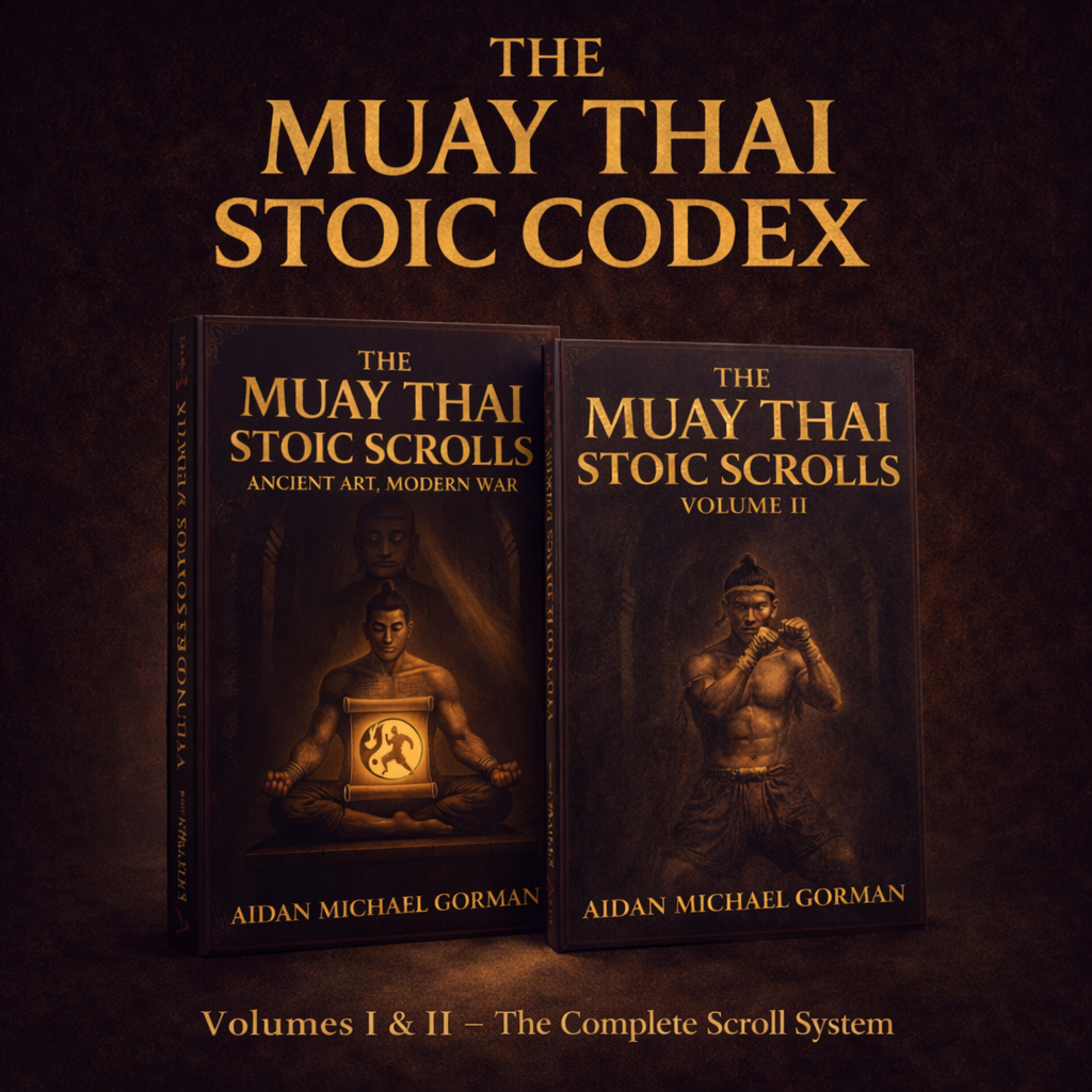 The Muay Thai Stoic Codex: Volumes I & II — The complete scroll system