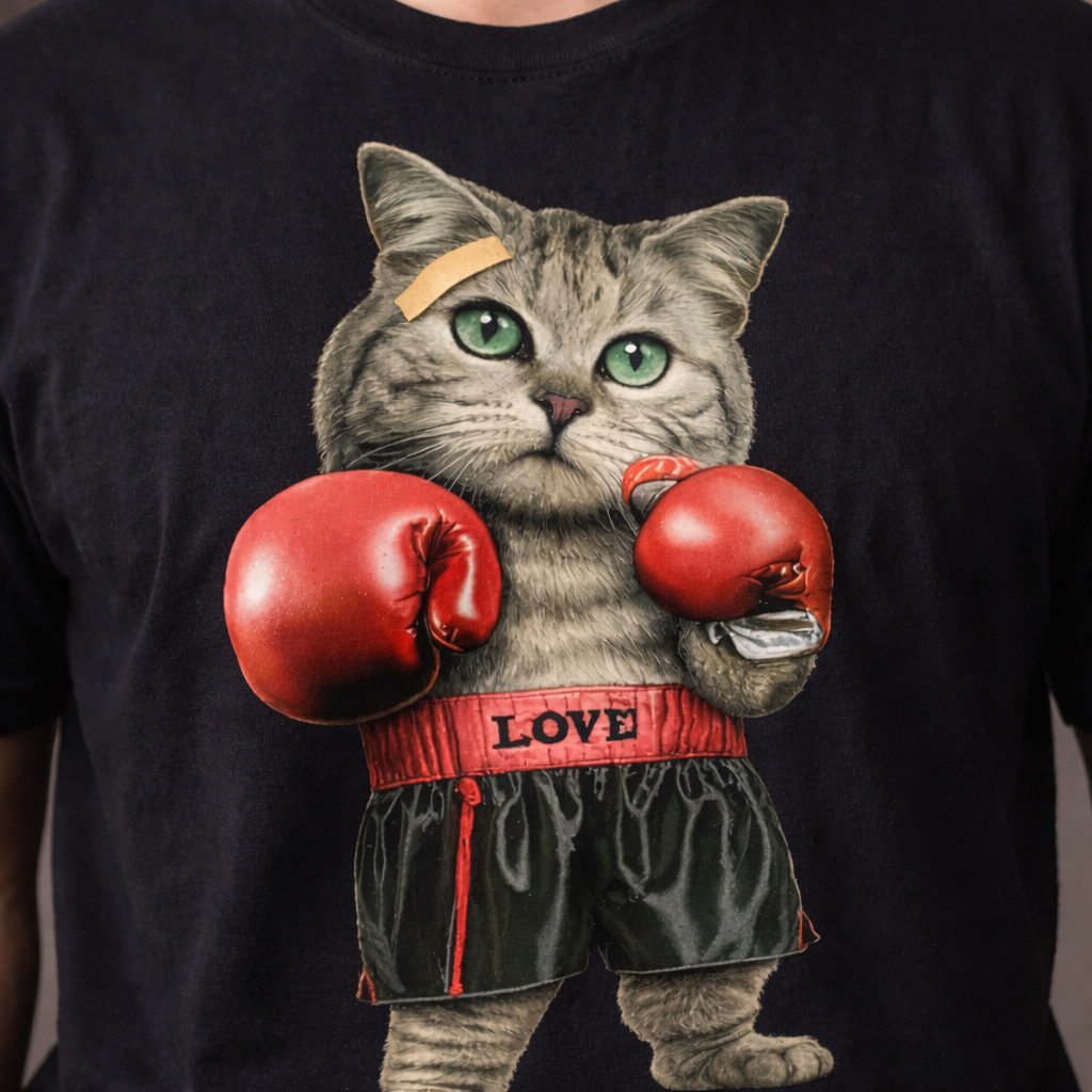 Soft Paws, Heavy Hands. Tee