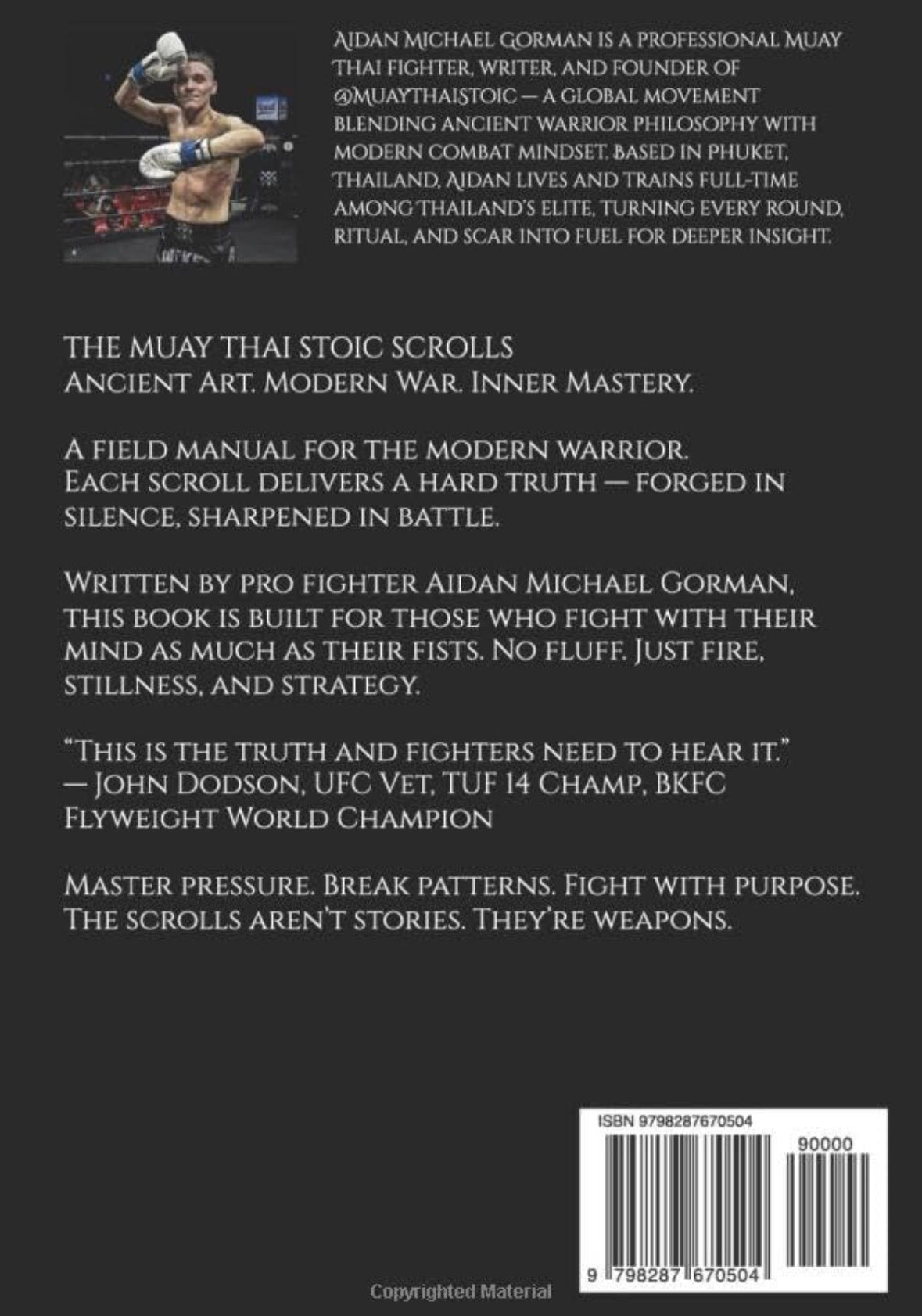 📜The Muay Thai Stoic Scrolls – Archive + Book