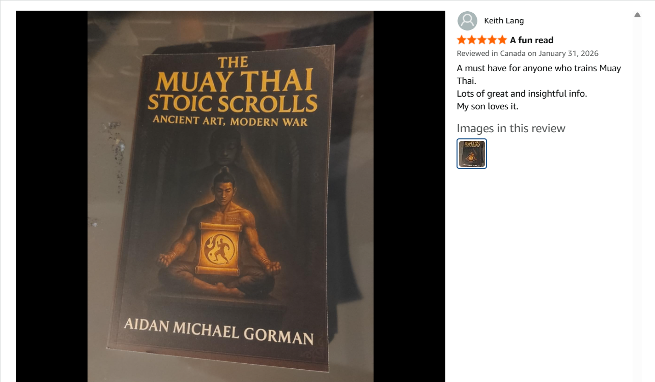 📜The Muay Thai Stoic Scrolls – Archive + Book