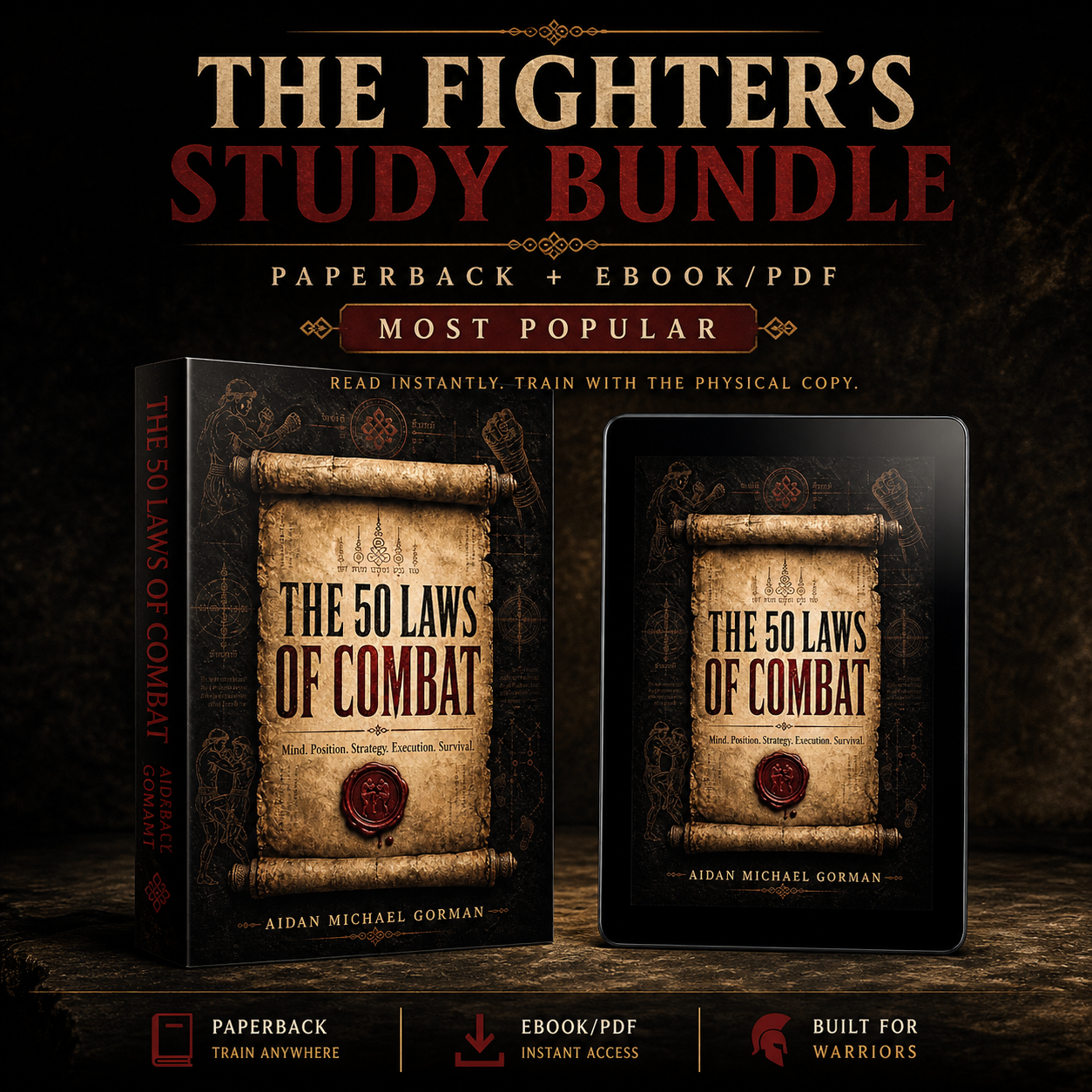 The 50 Laws Of Combat: A Fighter’s Manual for Strategy, Discipline, and Survival
