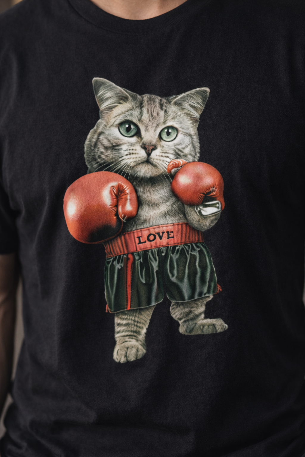 Soft Paws, Heavy Hands. Tee