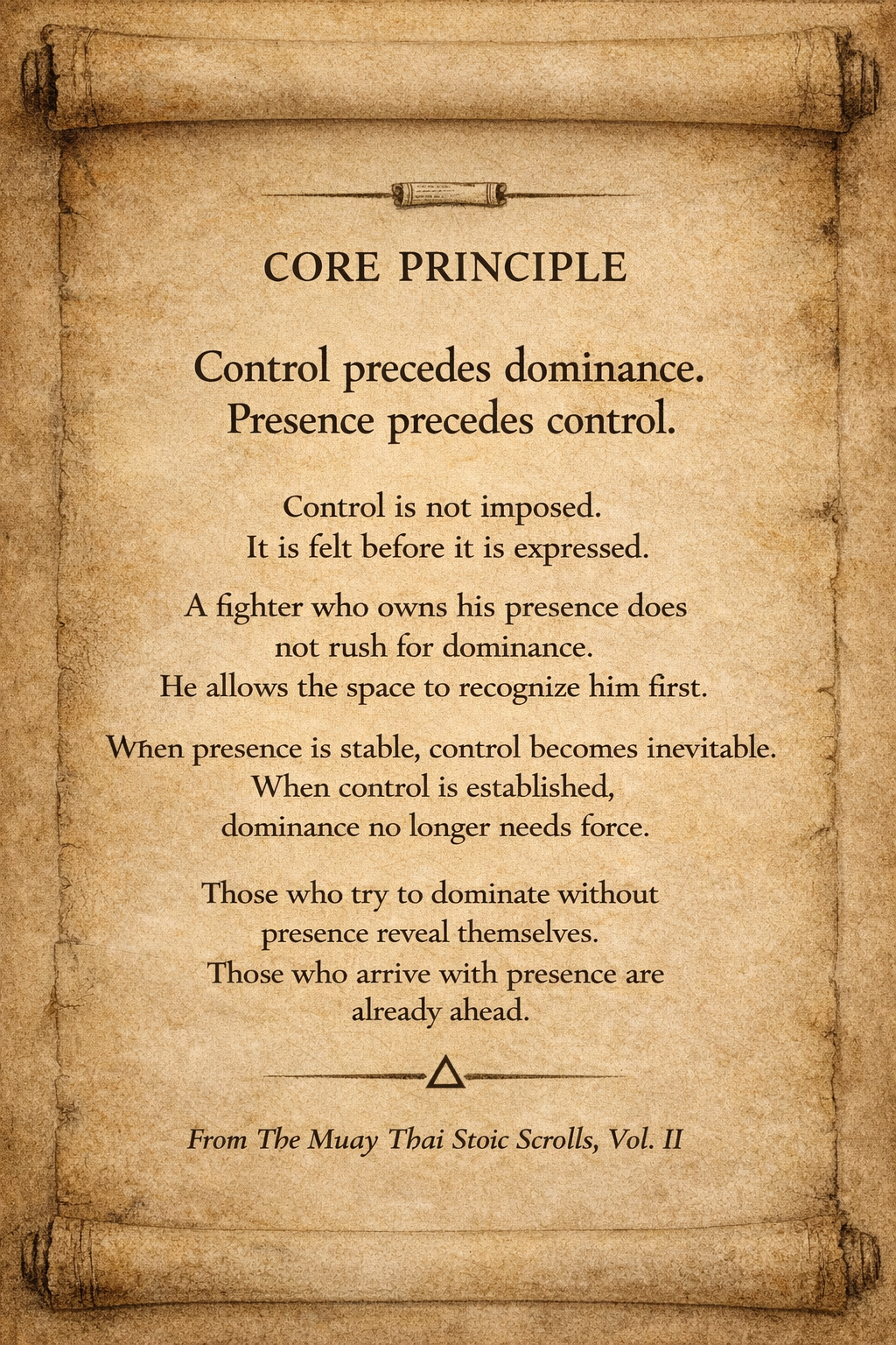 The Muay Thai Stoic Codex: Volumes I & II — The complete scroll system